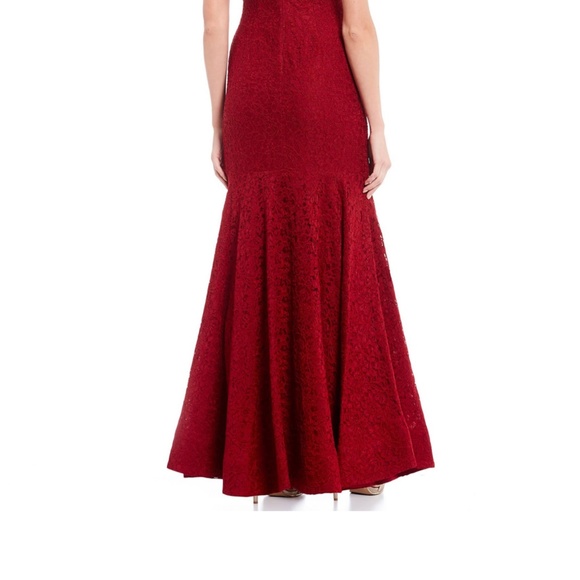 Adrianna Papell Lace Gown - Picture 2 of 2